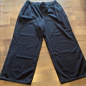 Halara Black Fleece Lounge Pants